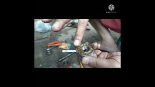 Ganti Bearing roda depan vespa super 1976 R 10 (6203   6201)