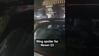 Tata Build Quality| universal wing spoiler #tatamotors #nexon #caraccessory