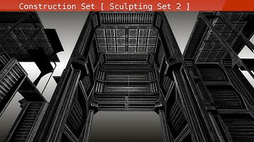 Modular Sci Fi-Set Wip 238 Blender 2 75a  Set 2