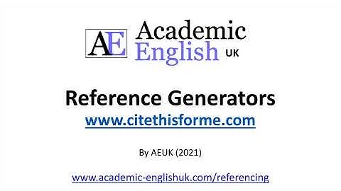 How to use cite this for me / Online Reference Generators