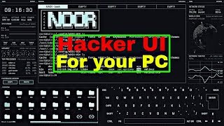 A Science Fiction Terminal Emulator Created for Linux and Windows | DexUI for linux and windows