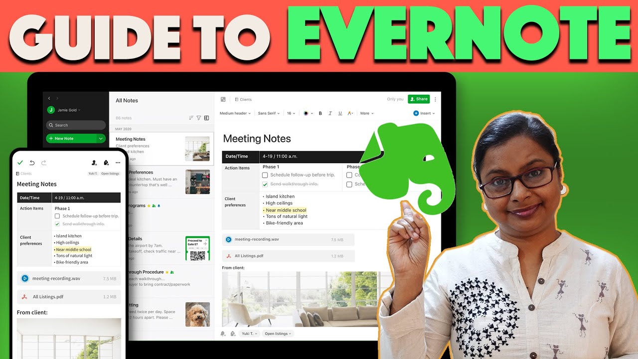 Best Note Taking App [ in 2021 ] | Evernote App Review | Best ...