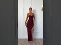 ZINNIA Maxi Dress - Burgundy❤️ #fashion #model #beauty #style #viral #shorts