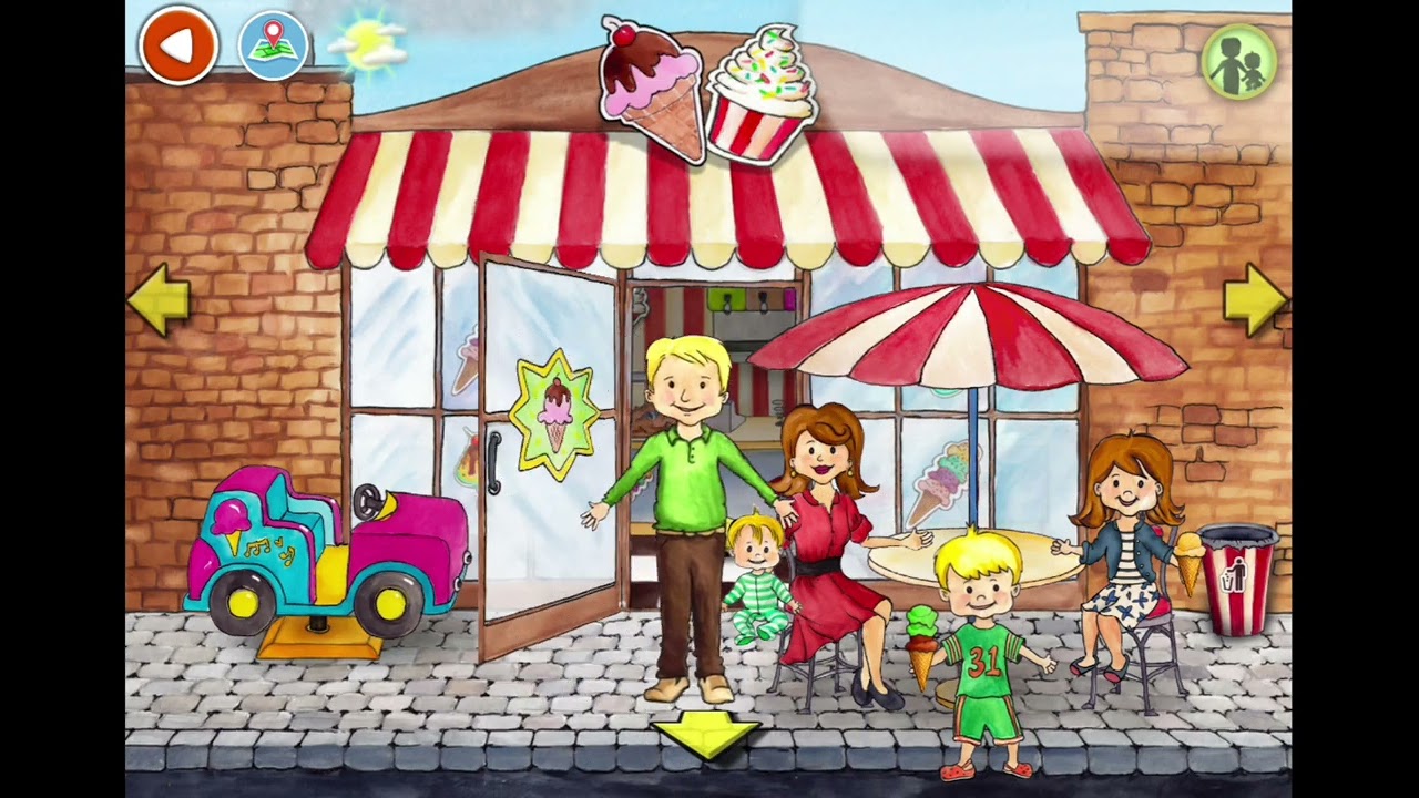 Pazara alısverıse gıdıyorlar. Myhomeplus oynuyorum