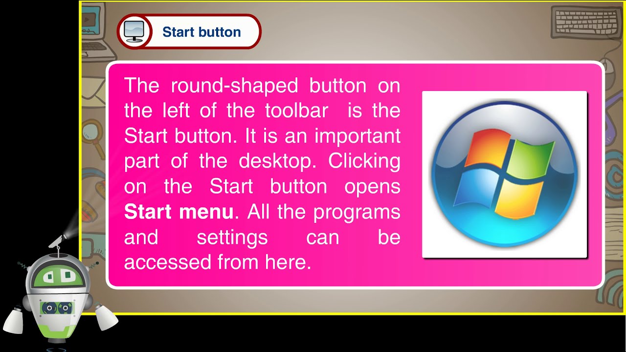 Windows Desktop | Computer Class 4 - YouTube