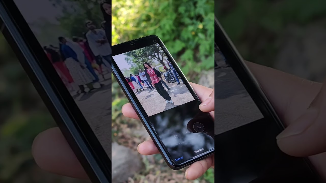 Power of AI Eraser tool on OPPO Reno13 Series 