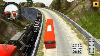 Train vs Bus Racing Game | Bus Accident Bullet Train Win | Android Gameplay #755 screenshot 4