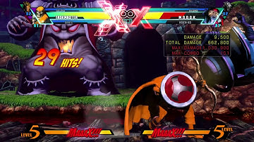 UMVC3: Taskmaster - 1,036,100 Damage (One Meter, Two Assists)
