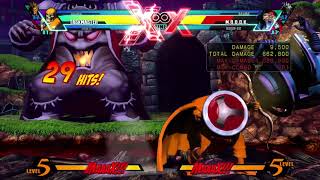 UMVC3: Taskmaster - 1,036,100 Damage (One Meter, Two Assists)
