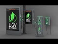 Электрозарядки  и сеть электрозаправочных станций для электромобилей от UGV Chargers