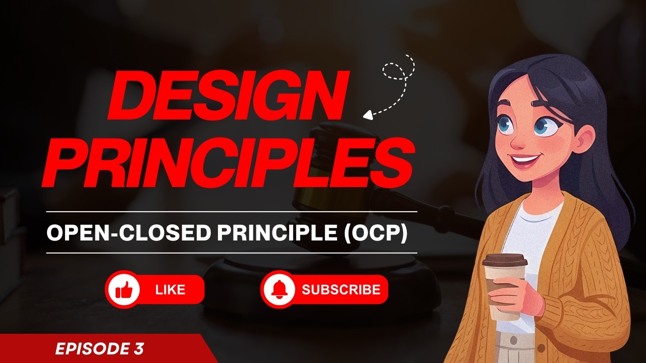 Open-Closed Principle (OCP) - SOLID Design Principles | 3/10 - YouTube