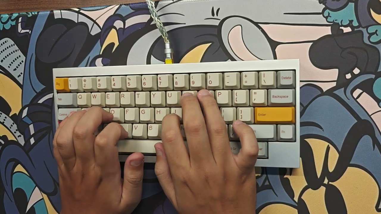 Tofu60 2.0 top mount integrated gasket w/Creampurr Franken Switch + POM plate + DCS alchemy