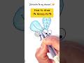 How to draw mosquito 🦟 #trending #drawing #viral #art #easydrawing #howtodraw #shortvideo #shorts