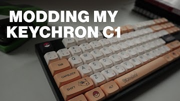 I modded my keyboard