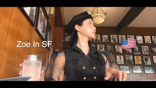 Zoe in San Francisco | Vlog in the USA | iPhone 13 | Purple Tea