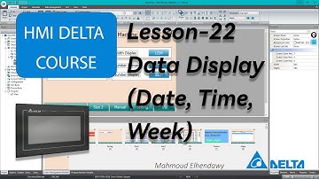 22- DIAScreen Element (Data Display Date, Time, Week)