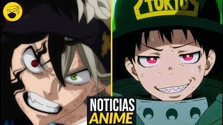 BLACK CLOVER REGRESA, Fire Force 2 y Shingeki no Kyojin CONFIRMAN ESTRENO | Noticias Anime