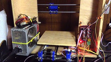 Early Prusa i3 build testing stepper drivers
