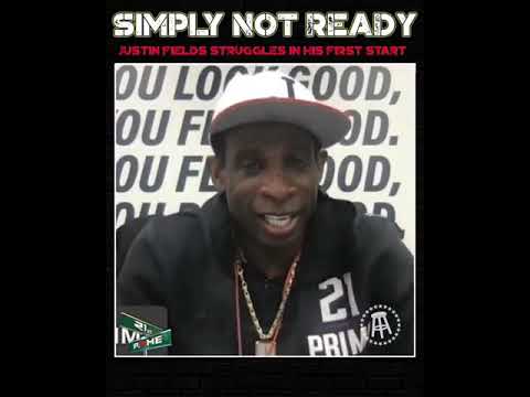 Justin Fields- Simply Not Ready