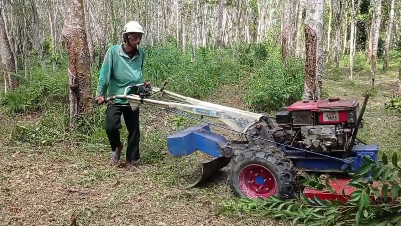 MESIN BABAT RUMPUT MOWER || SURRO || LAHAN PAK NYOMAN WENDRI