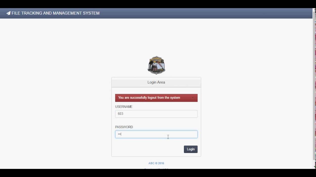 File Tracking System