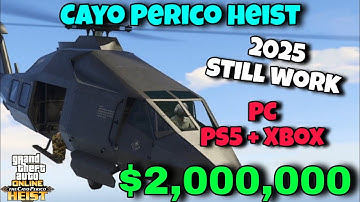 Fastest Solo Cayo Perico Heist Strategy 2025 | Make Millions Easily