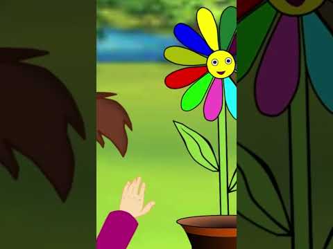 Смешной цветок. Poems by Agnia Barto. Animation #ٍShorts #Funny #shortsvideo