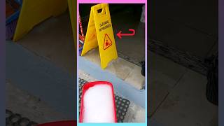 WHEN Should We Place A CAUTION SIGN ⚠️ During Cleaning? #youtubeshorts #safe #homedecor WHEN Should We Place A CAUTION SIGN ⚠️ During Cleaning? #youtubeshorts #safe #homedecor