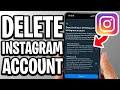 How To Delete Instagram Account - Full Guide