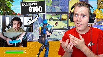 I Turned This *BRAINDEAD* Controller Player Into A PRO... (Fortnite)