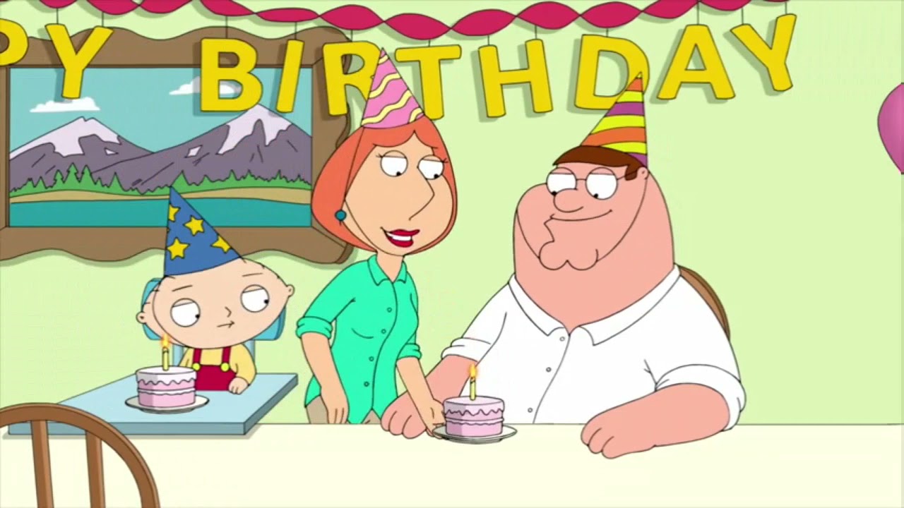 Equal attention cake - Family Guy
