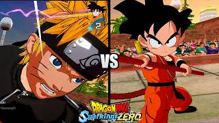 Naruto VS Kid Goku (CPU vs CPU) – Dragon Ball Sparking! Zero Mods