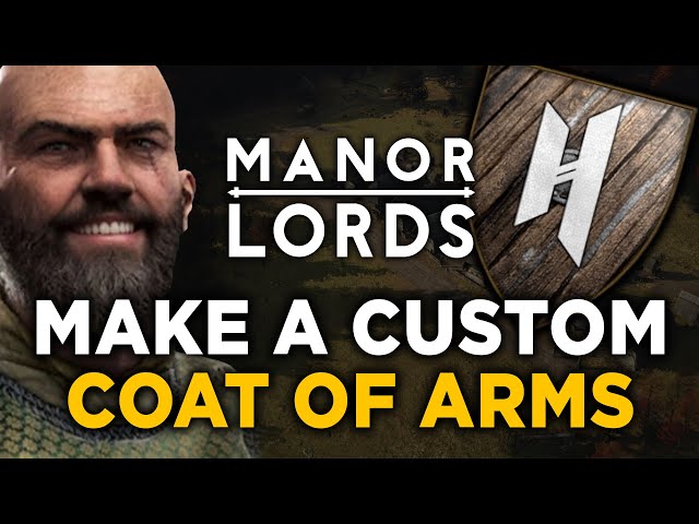 Upload Your OWN Coat of Arms in MANOR LORDS