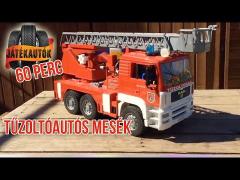 Tűzoltóautós mesék (60perc) - YouTube