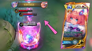 When Angela Played with Ling Fast Hands 😱| Aspirant Angela Mobile Legends