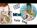DIY FABRIC GIFT BAG | Mini Tote Bag {Sewing It DIY}