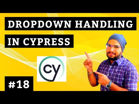 Cypress #18 Handling DropDown List in Test Automation