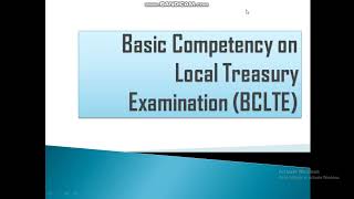 What is BCLTE? Re-uploaded (popular demand)