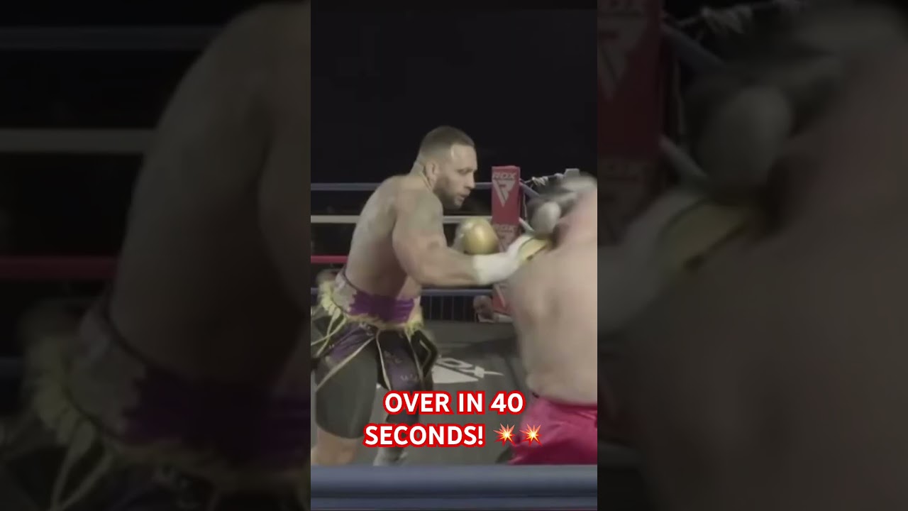 HEAVYWEIGHT PETE NAYLOR DISPATCHES VENCENZO ANZALONE IN 40 SECONDS ON BLACK FLASH SHOW