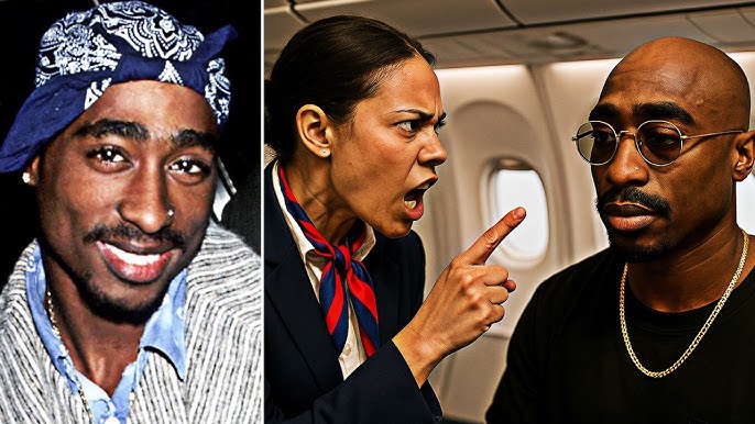 Tupac Boarded a Plane in Disguise and What the Flight Attendant Did Shocked Everyone! - YouTube