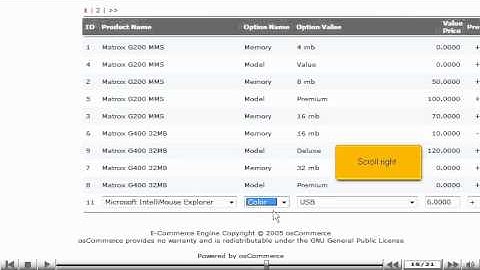 Setup Product Attributes in osCommerce by VodaHost web hosting
