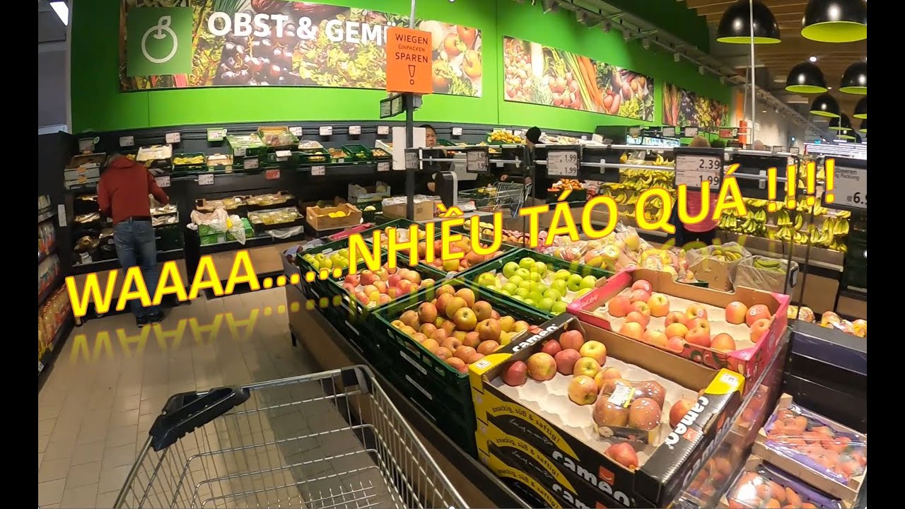 Đi chợ ở Đức khác gì so với ở Vietnam :) :) -  German shopping culture !!!