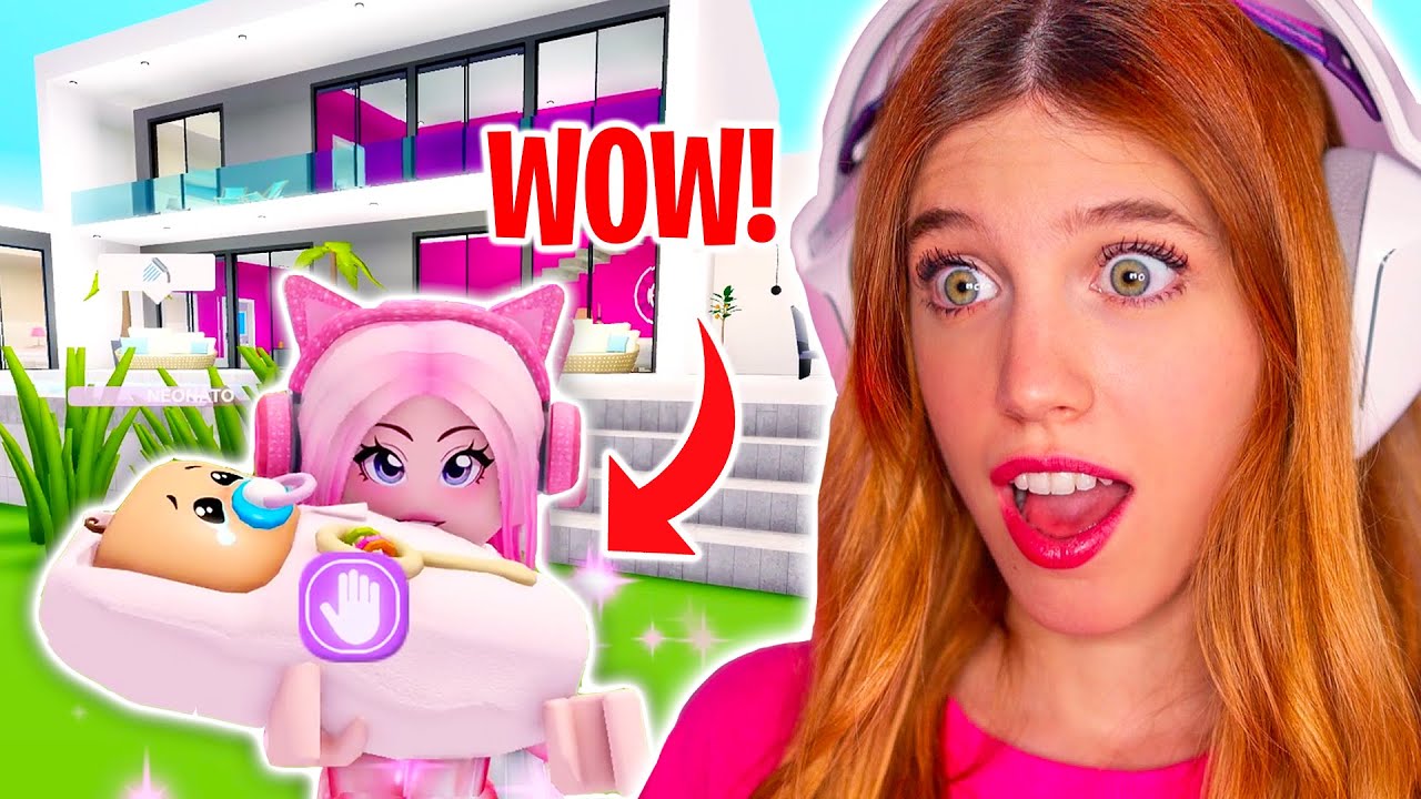 MI PRIMER *BEBÉ* y *MANSIÓN* 🍼🏠 Empiezo mi vida en CLUB ROBLOX!! | Laia Oli