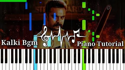 Kalki Mass Bgm Piano | Thovino Bgm | Piano Tutorial | Kalki Bgm |