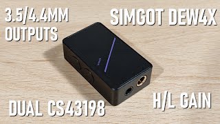 Simgot DEW4X Review - SMOL + Quality Dongle With Dual CS43198