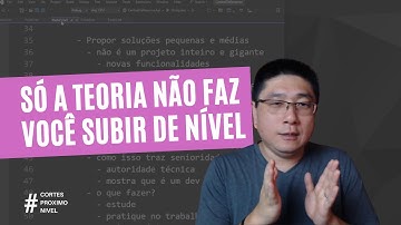 Experiência PRÁTICA: o que separa o dev que só fala do dev que RESOLVE