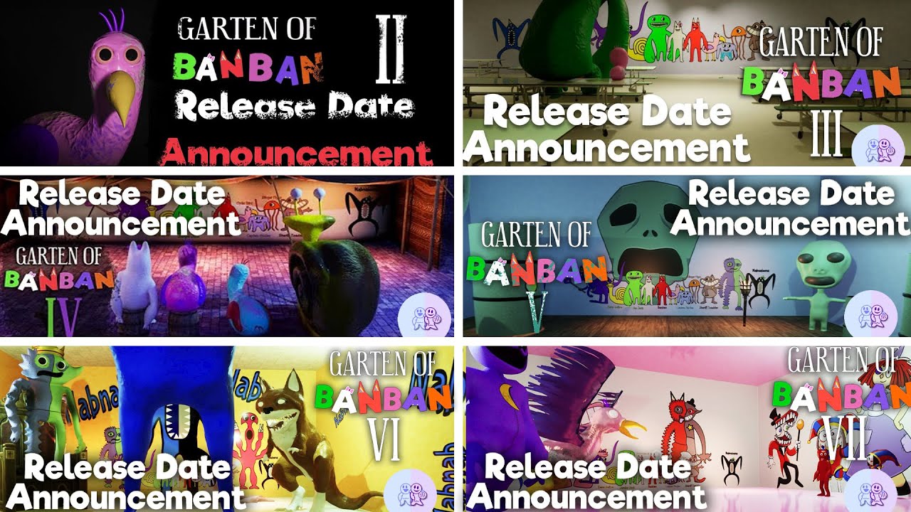Garten of Banban 2 - Release Date Announcement 