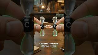 σ vs π Bond 🔥 | Watch Ethane & Ethene Form Atom-by-Atom! | Chemical Bonding