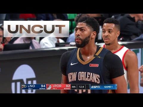 UNCUT Final 1 57 WILD PLAYOFF ENDING Pelicans Vs Trail Blazers Throwback Thursday 
