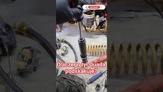 Dlaczego Quad podskakuje jak ponton? Amortyzator? #atv #quad #quady #4wheeler #atvlife #repair